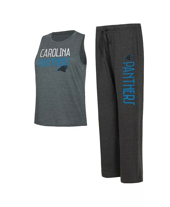Женский черный/угольный комплект для отдыха Carolina Panthers Muscle Tank Top Pants Lounge Concepts Sport
Женский черный/угольный комплект для отдыха Carolina Panthers Muscle Tank Top Pants Lounge Concepts Sport