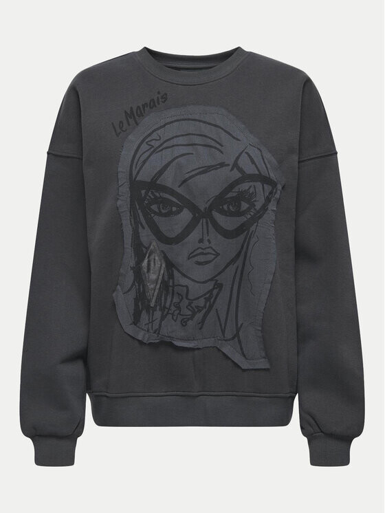 Толстовка обычного кроя Only, серый
Толстовка обычного кроя Only, серый