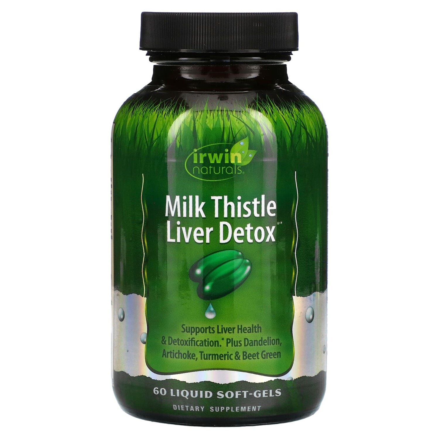 Irwin Naturals "Чистка печени расторопшей" Добавка для чистки печени с расторопшей 60 мягких желатиновых капсул с жидкостью
Irwin Naturals "Чистка печени расторопшей" Добавка для чистки печени с расторопшей 60 мягких желатиновых капсул с жидкостью