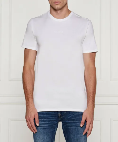 Футболка Slim fit Guess Jeans, белый 
Футболка Slim fit Guess Jeans, белый