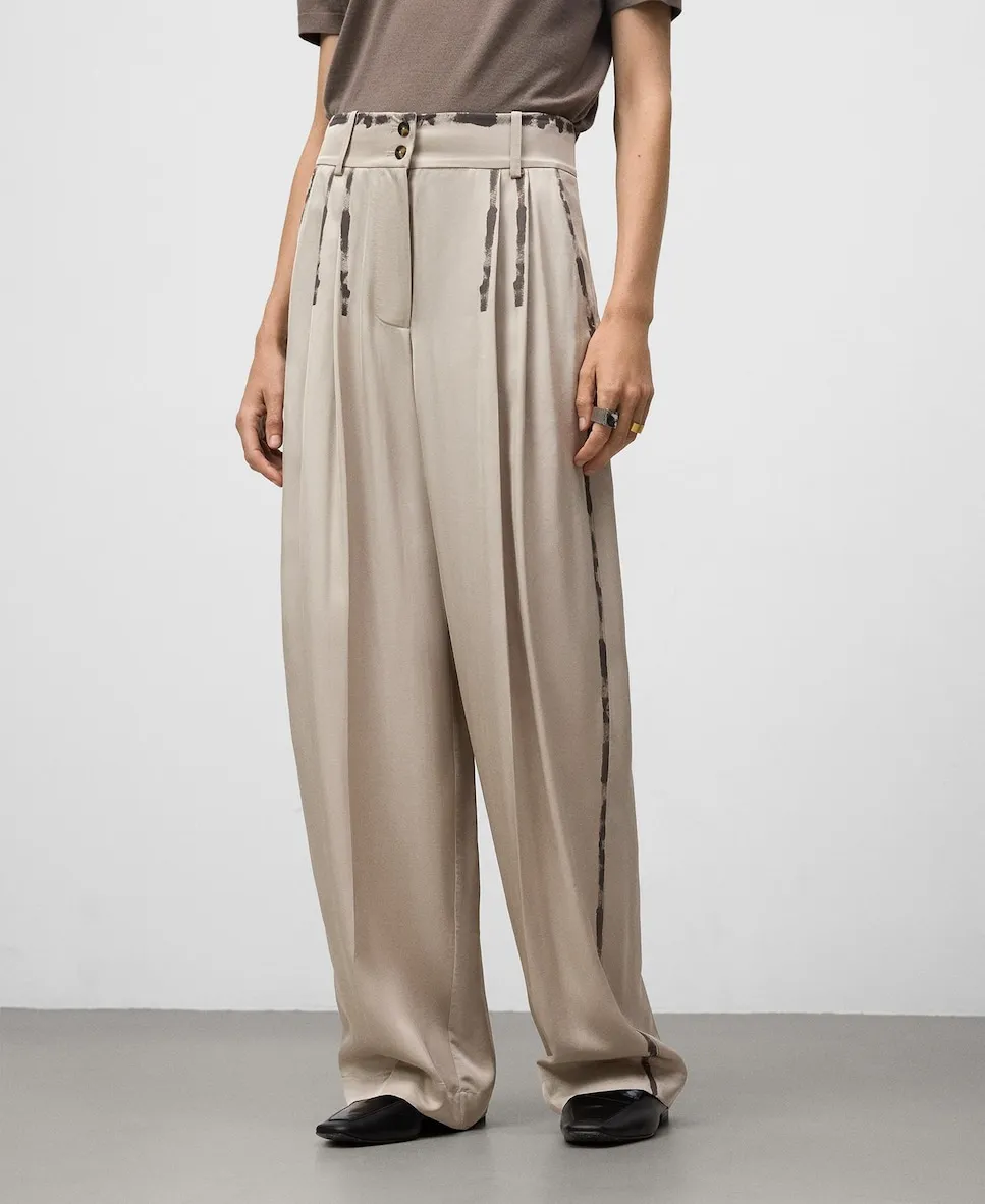 Женские брюки прямого кроя с эффектом краски Adolfo Dominguez, серо-коричневый
Женские брюки прямого кроя с эффектом краски Adolfo Dominguez, серо-коричневый