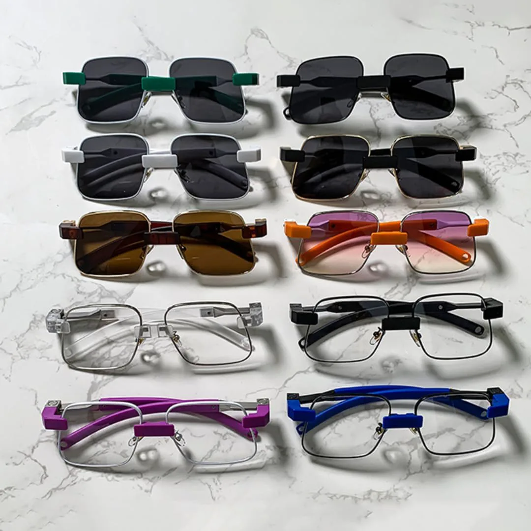 Модные солнцезащитные очки для женщин, защита от УФ-излучения UV400, ретро, прозрачные линзы, стильные очки для мужчин, градиентные линзы HHZZYVY, Black Grey
Модные солнцезащитные очки для женщин, защита от УФ-излучения UV400, ретро, прозрачные линзы, стильные очки для мужчин, градиентные линзы HHZZYVY, Black Grey