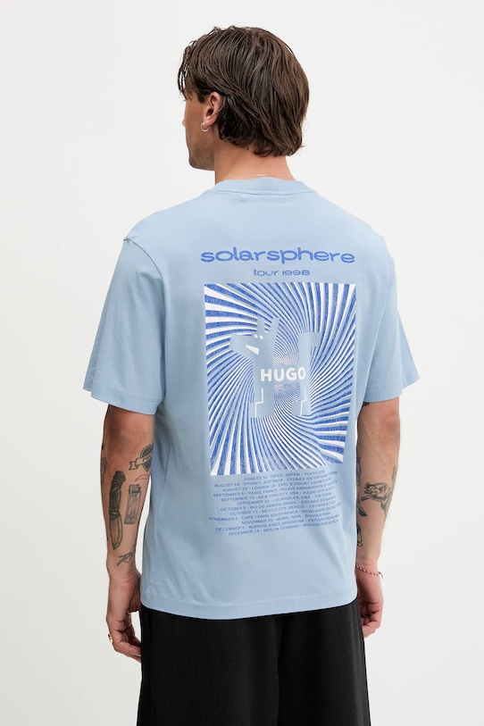 Хлопковая футболка Hugo Blue, синий
Хлопковая футболка Hugo Blue, синий