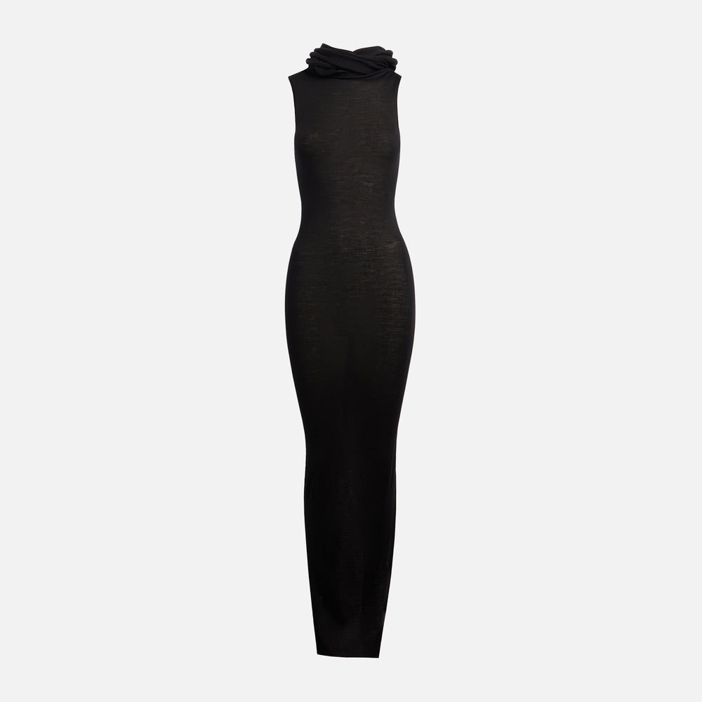 Платье Rick Owens Banded T Dress, черный 
Платье Rick Owens Banded T Dress, черный