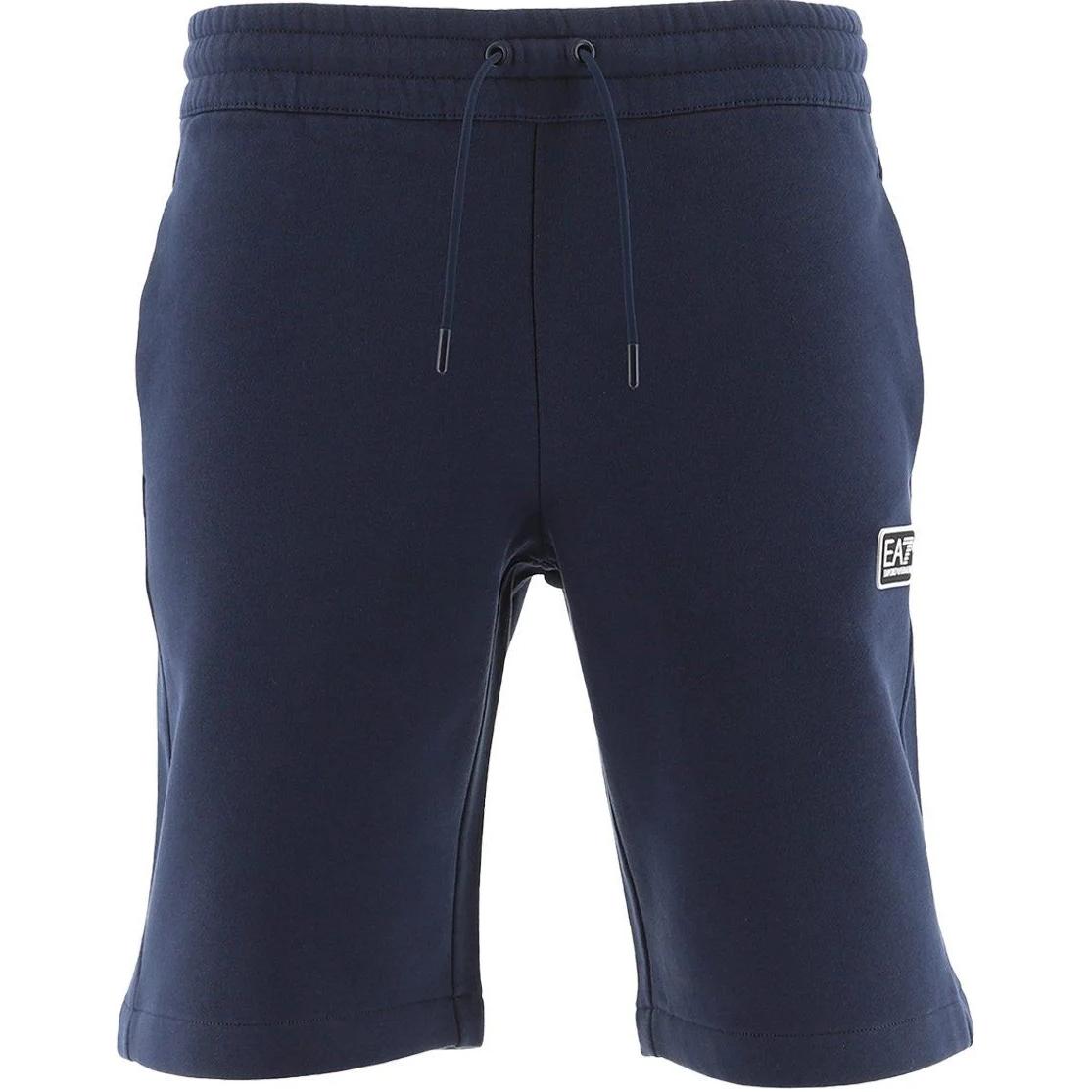 Шорты повседневные EA7 мужские тёмно-синие EMPORIO ARMANI 
Шорты повседневные EA7 мужские тёмно-синие EMPORIO ARMANI