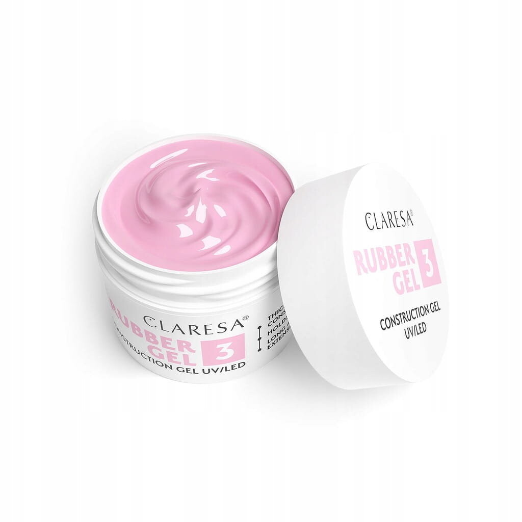 Claresa Rubber Gel 3, Наращивающий гель для наращивания ногтей, средний холодный розовый, 45г
Claresa Rubber Gel 3, Наращивающий гель для наращивания ногтей, средний холодный розовый, 45г