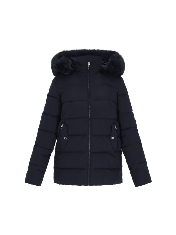 Женское пальто темно-синего цвета Usha
Женское пальто темно-синего цвета Usha