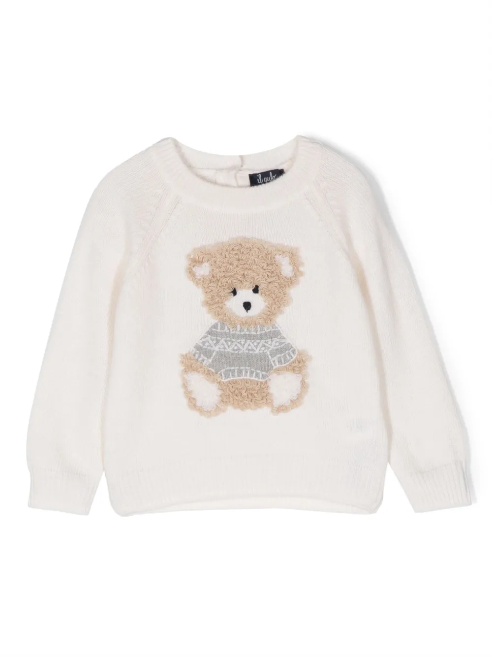 Джемпер с узором Il Gufo, нейтральный
Джемпер с узором Il Gufo, нейтральный