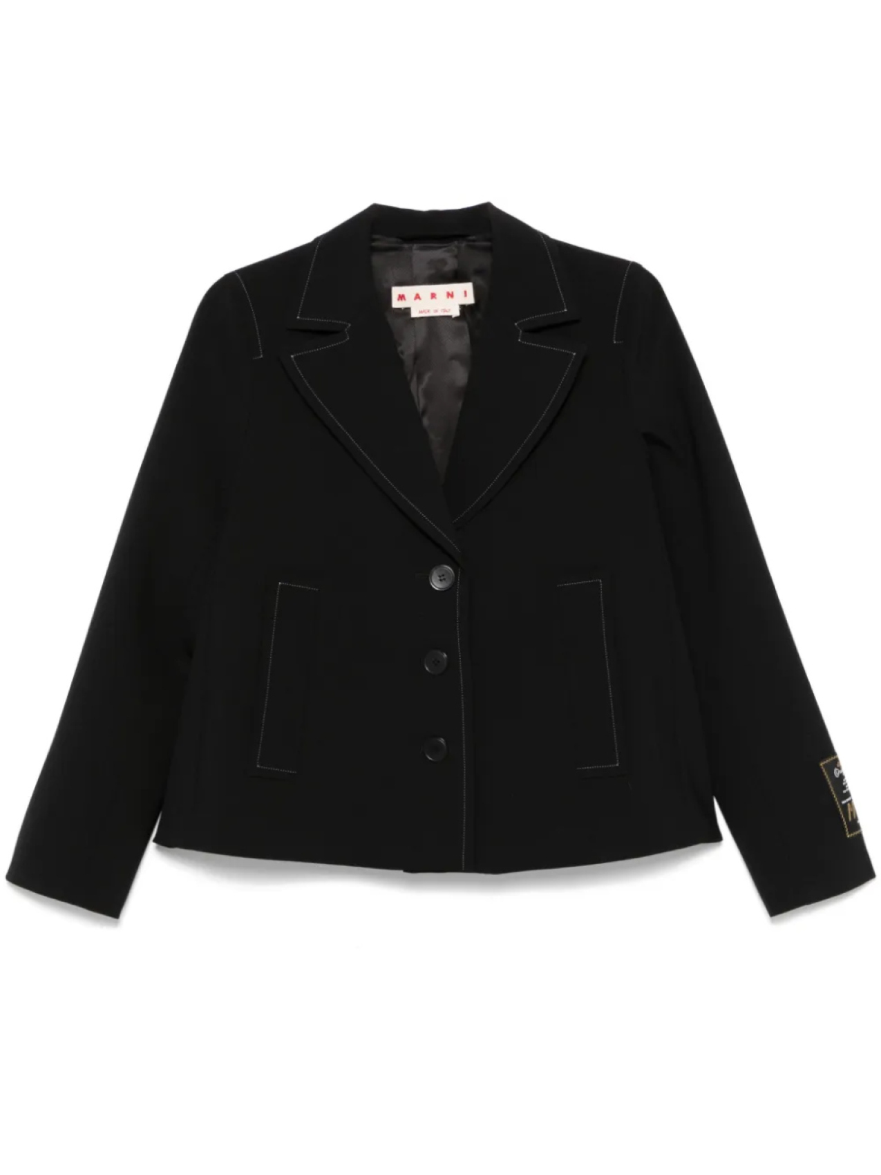 Marni куртка с контрастной строчкой, черный
Marni куртка с контрастной строчкой, черный