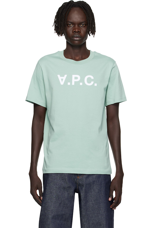 A.P.C. Зеленая стандартная футболка Grand 'VPC'
A.P.C. Зеленая стандартная футболка Grand 'VPC'