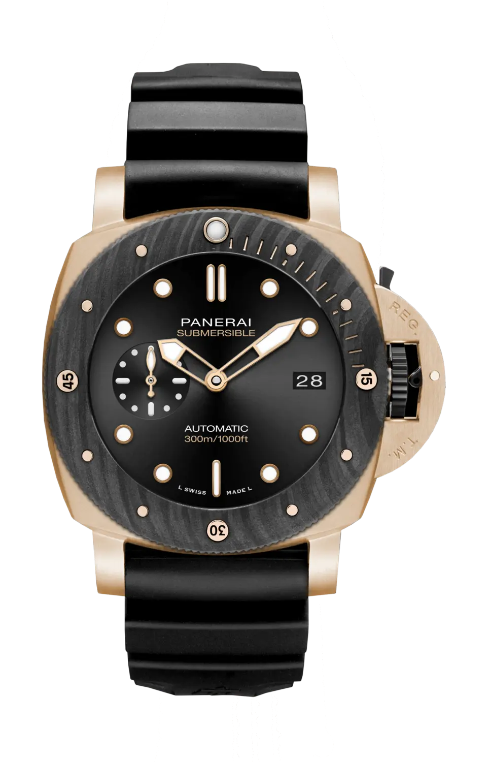 Submersible goldtech orocarbo 44 мм - два ремешка - pam02070 PANERAI
Submersible goldtech orocarbo 44 мм - два ремешка - pam02070 PANERAI