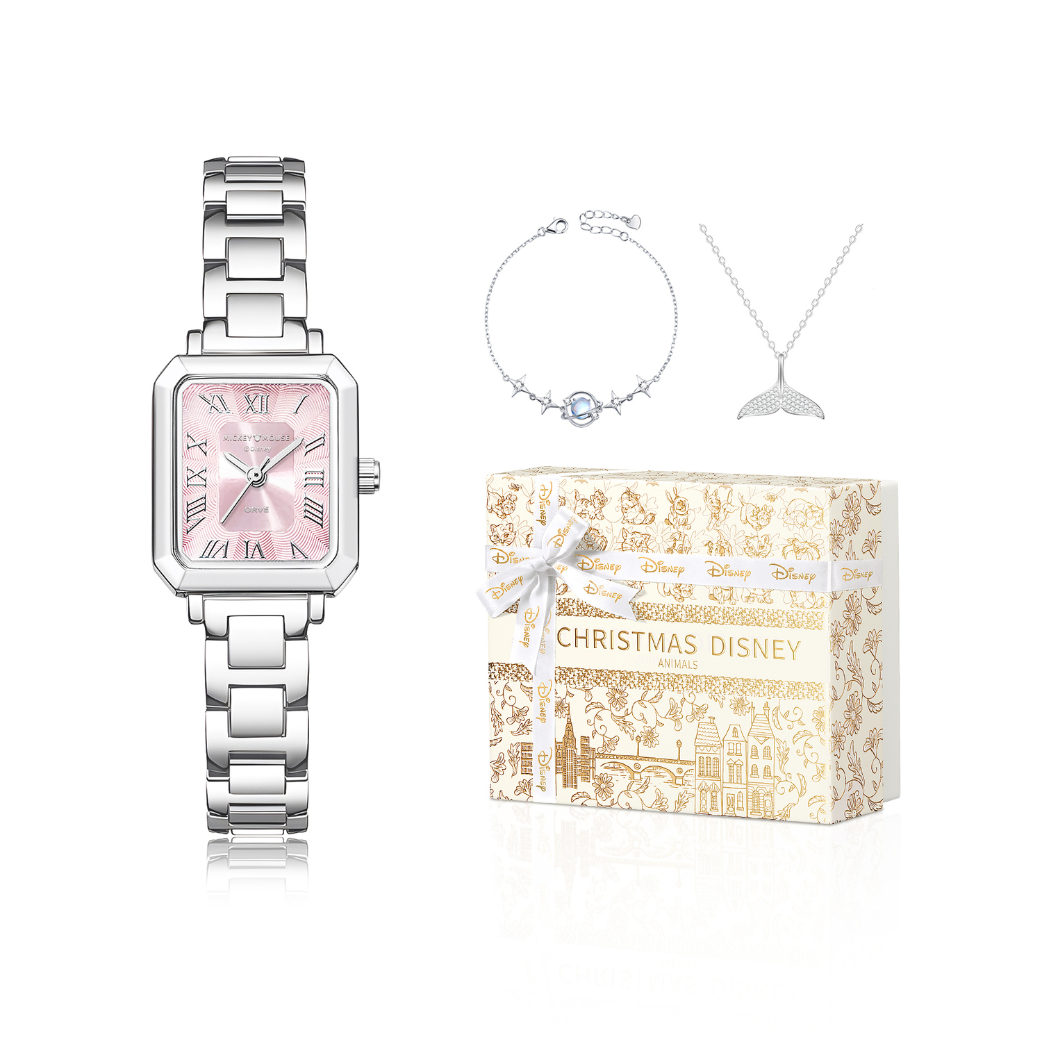 Disney Микки Кварцевые часы с ремешком из сплава для женщин Розовый циферблат
Disney Микки Кварцевые часы с ремешком из сплава для женщин Розовый циферблат