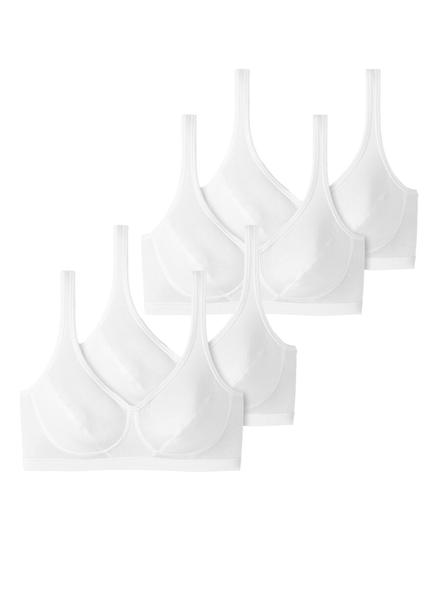 Бюстгальтер-бралетт SCHIESSER 95/5, белый
Бюстгальтер-бралетт SCHIESSER 95/5, белый