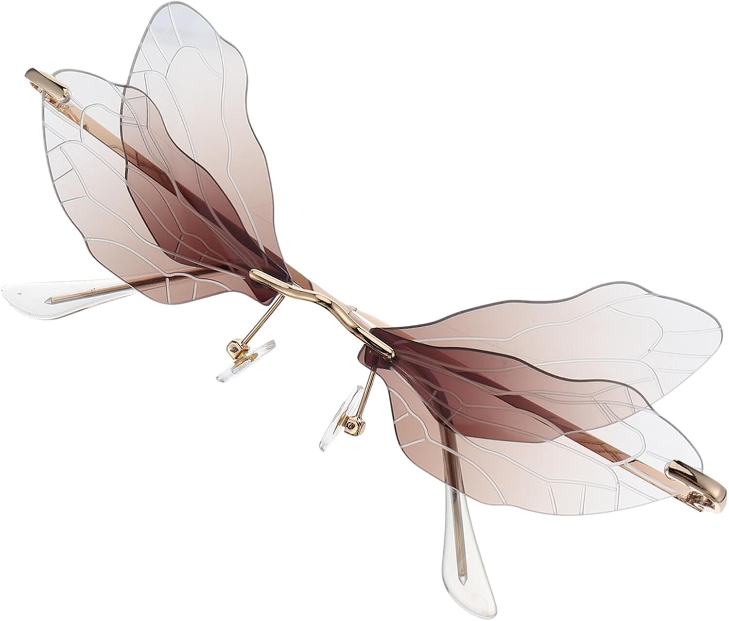 Солнцезащитные очки BESPORTBLE Dragonfly Wing Rimless Sunglasses в форме крыла неправильной формы, унисекс, модные очки для женщин, защита от УФ-излучения на открытом воздухе, Brown
Солнцезащитные очки BESPORTBLE Dragonfly Wing Rimless Sunglasses в форме крыла неправильной формы, унисекс, модные очки для женщин, защита от УФ-излучения на открытом воздухе, Brown