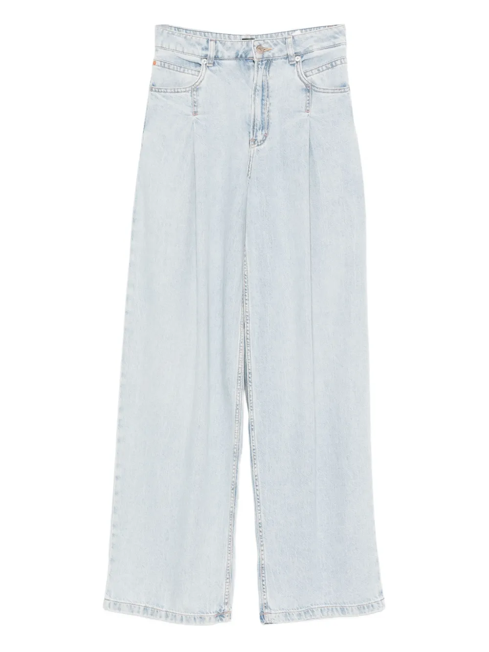 Джинсы бойфренды со складками BOSS, синий
Джинсы бойфренды со складками BOSS, синий