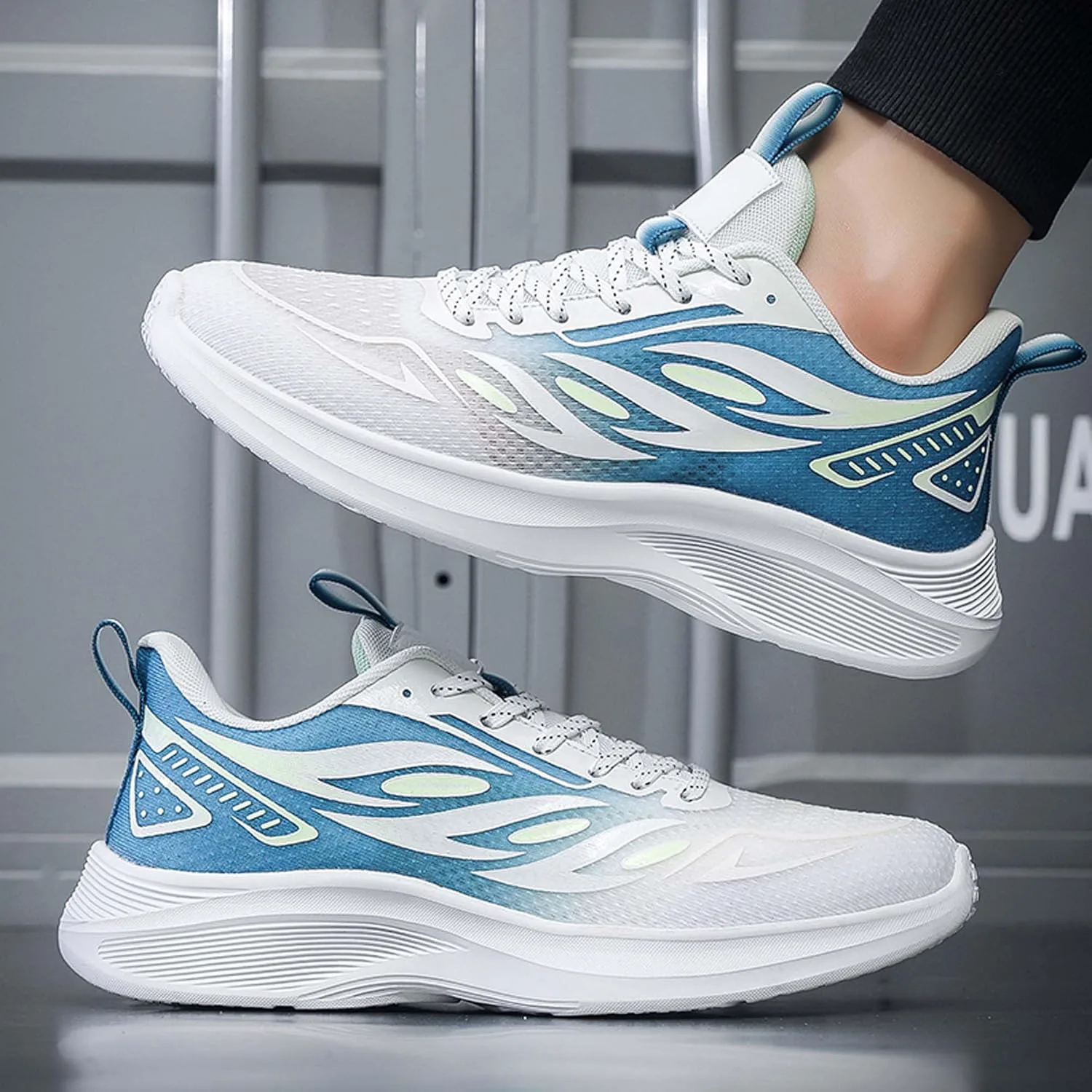 Мужские классические кроссовки с контрастной отделкой, легкие и дышащие, свободного кроя, для бега по шоссе, для командного баскетбола в помещении и на улице, для прогулок и джоггинга в парке WURMIUHD, белый
Мужские классические кроссовки с контрастной отделкой, легкие и дышащие, свободного кроя, для бега по шоссе, для командного баскетбола в помещении и на улице, для прогулок и джоггинга в парке WURMIUHD, белый