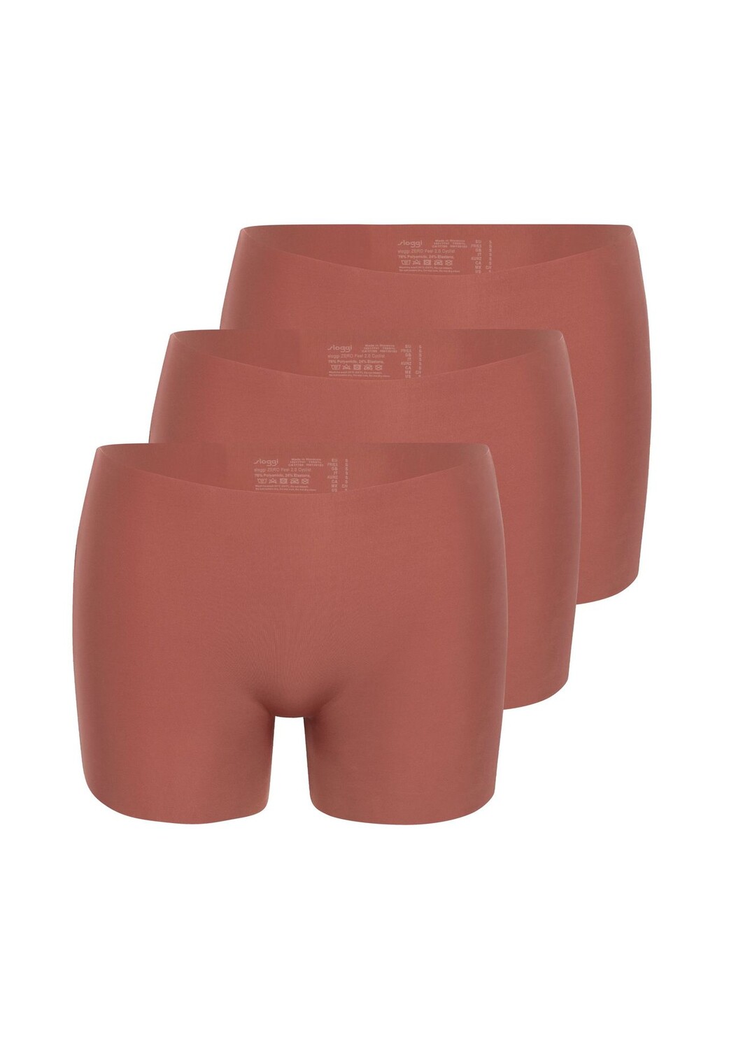 Набор трусиков из 3 шт Zero Feel 20 Cyclist Sloggi, цвет Burnt Henna
Набор трусиков из 3 шт Zero Feel 20 Cyclist Sloggi, цвет Burnt Henna