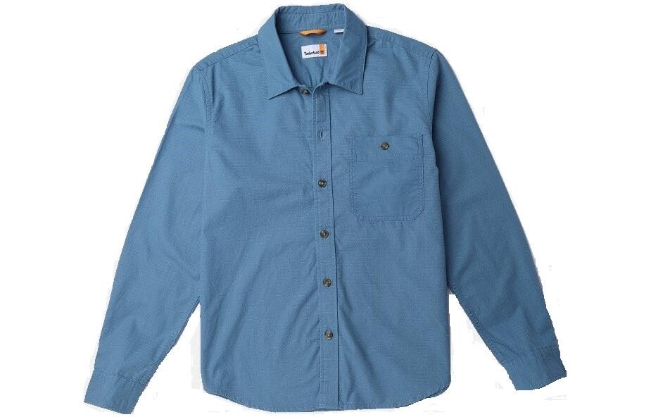 Рубашка мужская темно-синяя Timberland, синий 
Рубашка мужская темно-синяя Timberland, синий