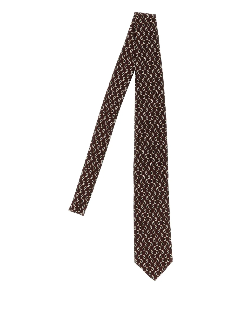 Галстук с жаккардовым узором пейсли Brioni, коричневый
Галстук с жаккардовым узором пейсли Brioni, коричневый