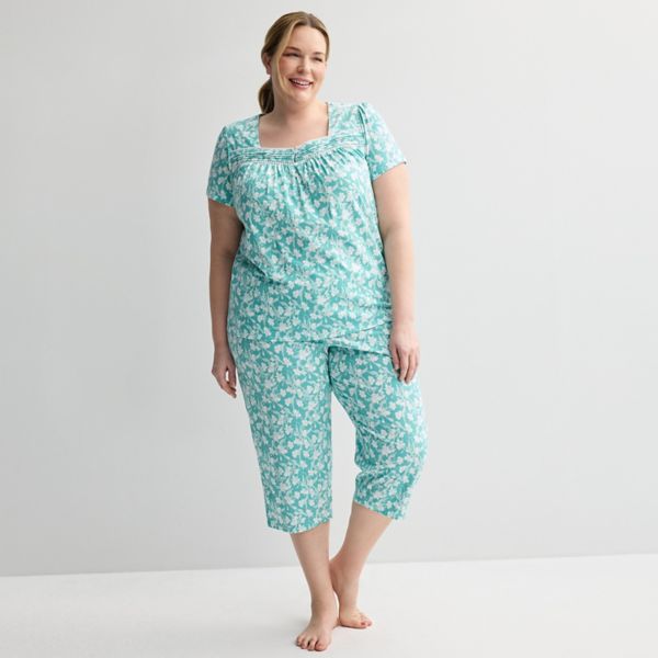 Пижамный комплект из топа и брюк больших размеров Croft & Barrow, цвет two tone narcissus
Пижамный комплект из топа и брюк больших размеров Croft & Barrow, цвет two tone narcissus