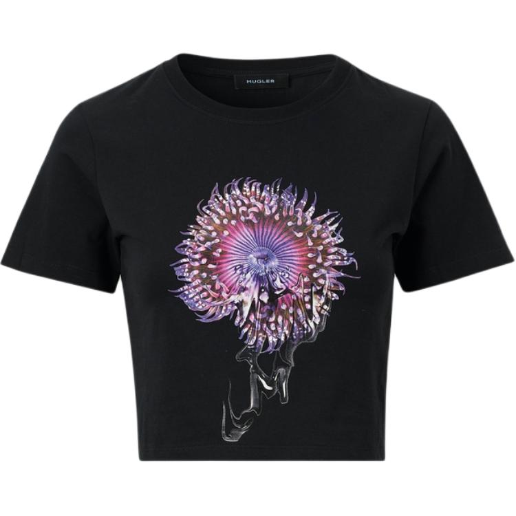 Mugler Футболка женская Black с круглым вырезом, Черный, Mugler Футболка женская Black с круглым вырезом
Mugler Футболка женская Black с круглым вырезом, Черный, Mugler Футболка женская Black с круглым вырезом