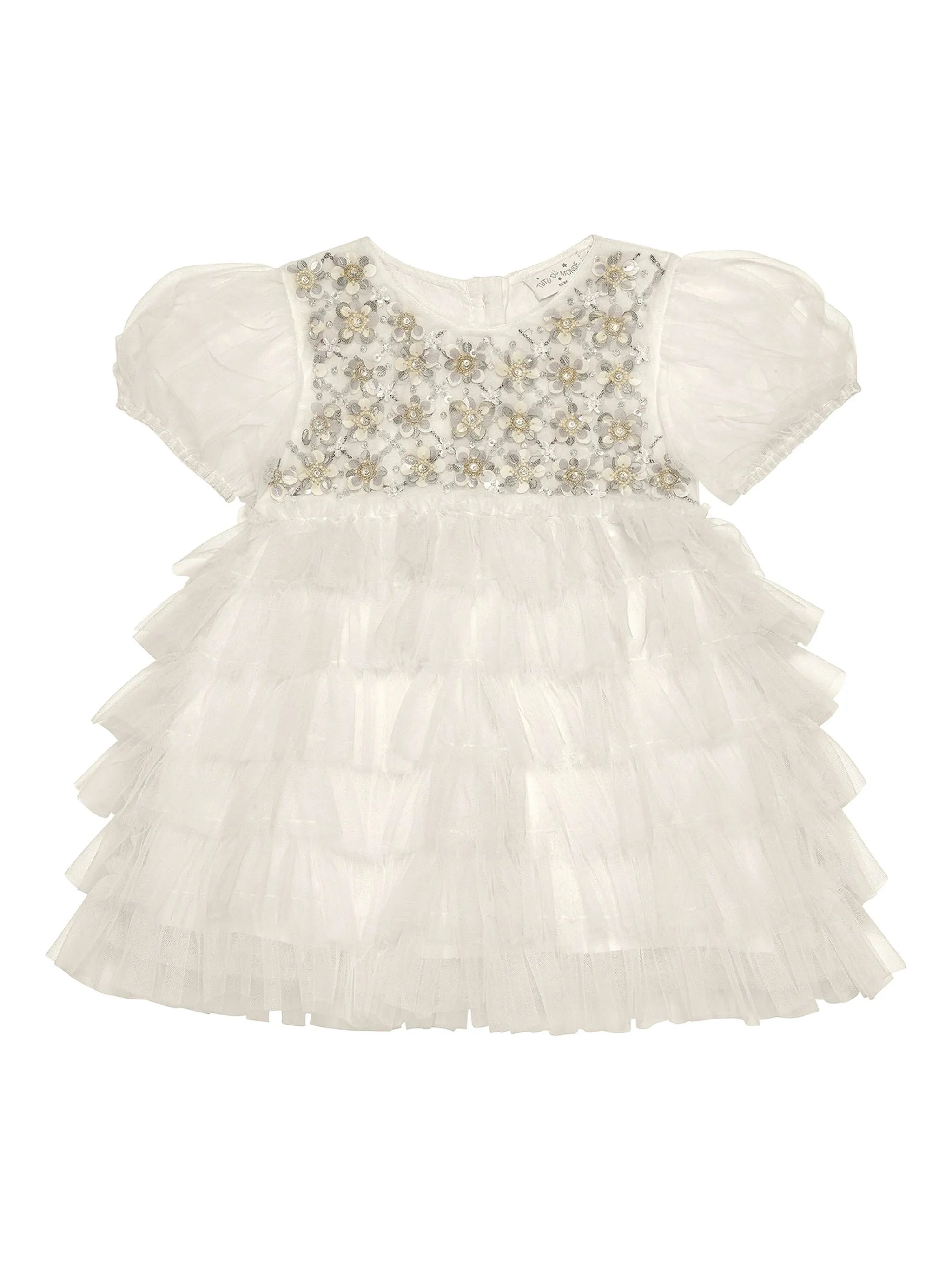 Ярусное платье с оборками Tutu Du Monde, белый
Ярусное платье с оборками Tutu Du Monde, белый