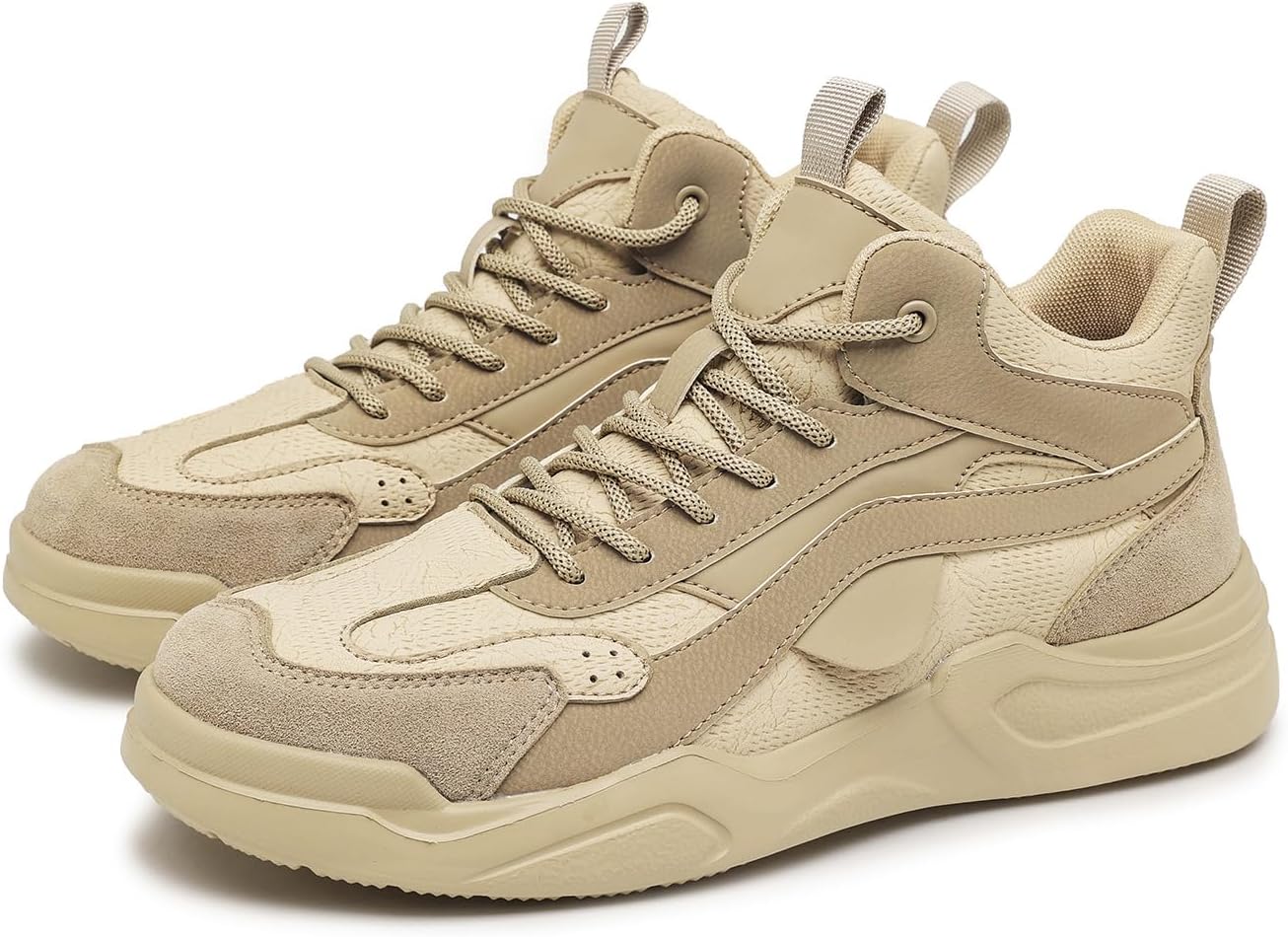 Мужские осенне-зимние легкие кроссовки средней высоты на резиновой и пластиковой подошве, в стиле ретро, повседневные спортивные кроссовки, модные низкие кроссовки на толстой подошве Lhyxu, песочный
Мужские осенне-зимние легкие кроссовки средней высоты на резиновой и пластиковой подошве, в стиле ретро, повседневные спортивные кроссовки, модные низкие кроссовки на толстой подошве Lhyxu, песочный