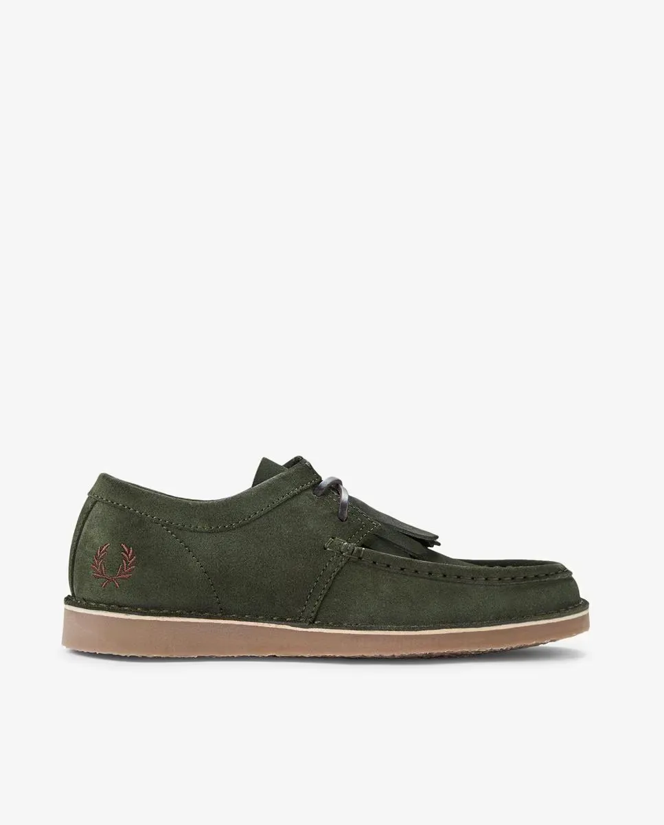 Мужские туфли-лодочки Kenney Low Suede с кисточками и логотипом Fred Perry, зеленый
Мужские туфли-лодочки Kenney Low Suede с кисточками и логотипом Fred Perry, зеленый