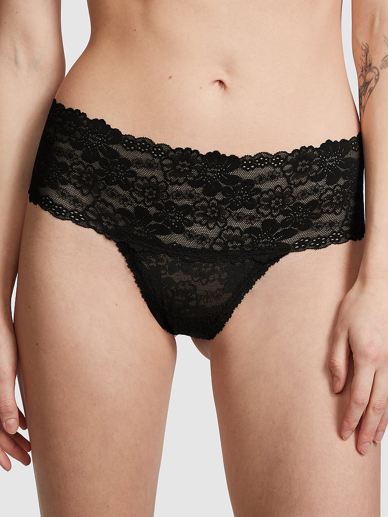 Трусики-Стринги Wink с широкой талией Pink, lace pure black
Трусики-Стринги Wink с широкой талией Pink, lace pure black