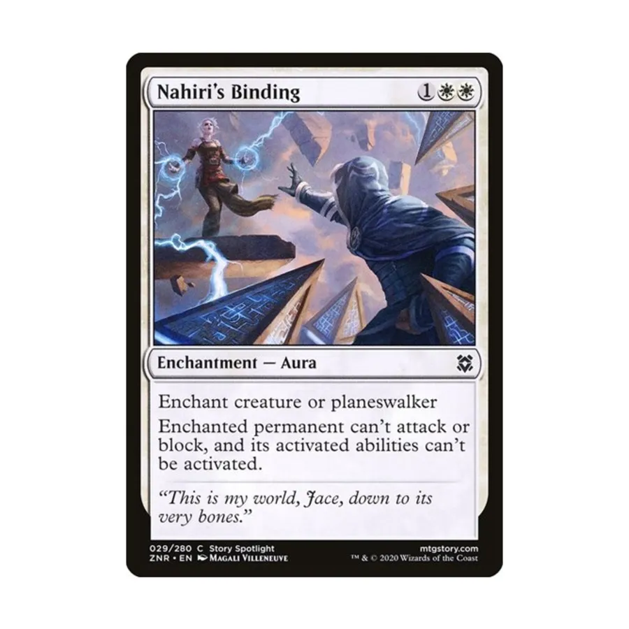 CCG Наручники Нахири (С), MTG - Zendikar Rising
CCG Наручники Нахири (С), MTG - Zendikar Rising