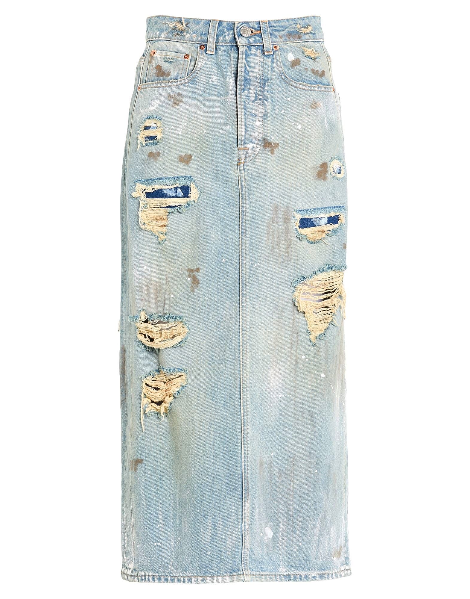 Джинсовая юбка Vetements, синий
Джинсовая юбка Vetements, синий