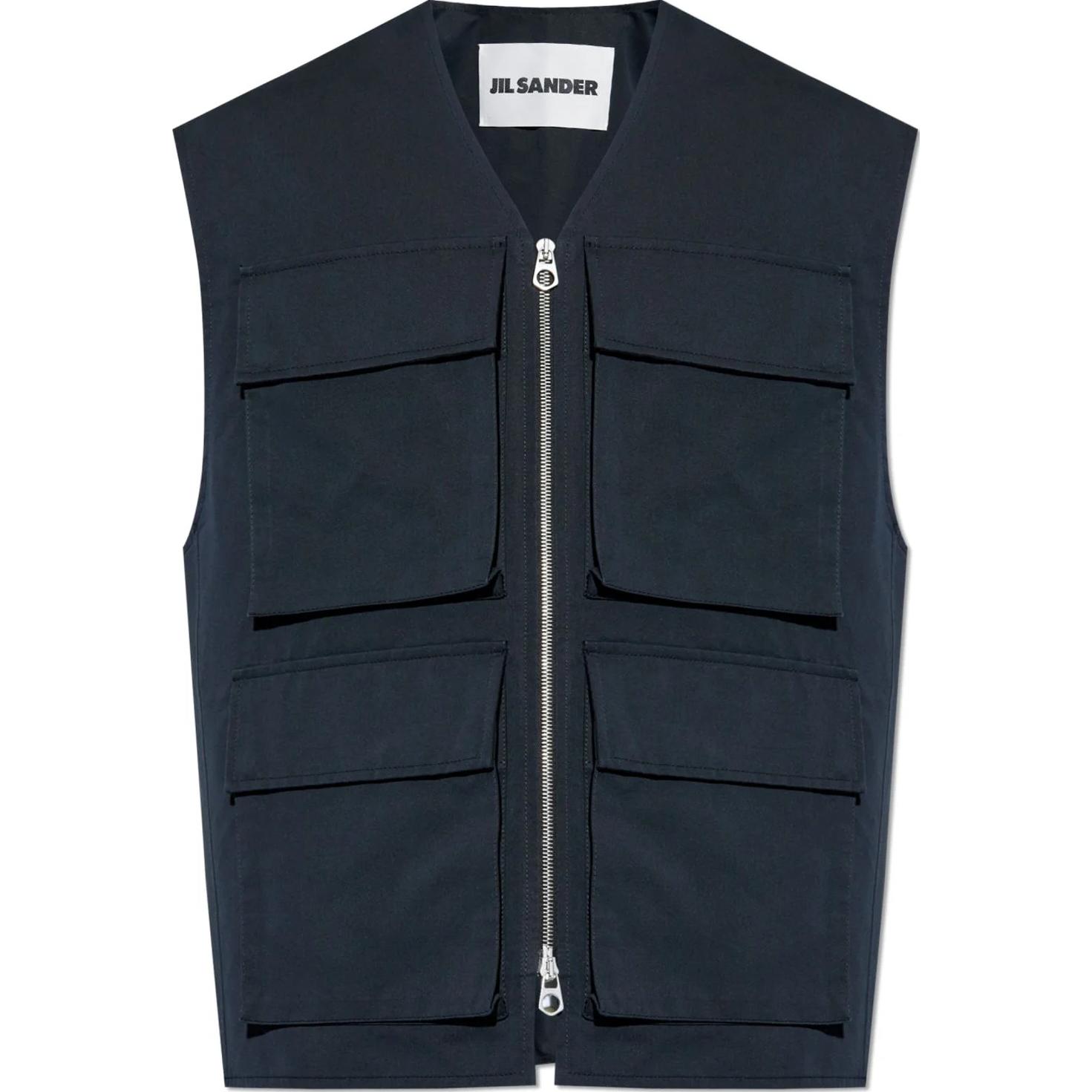 Майка на молнии JIL SANDER, синий
Майка на молнии JIL SANDER, синий