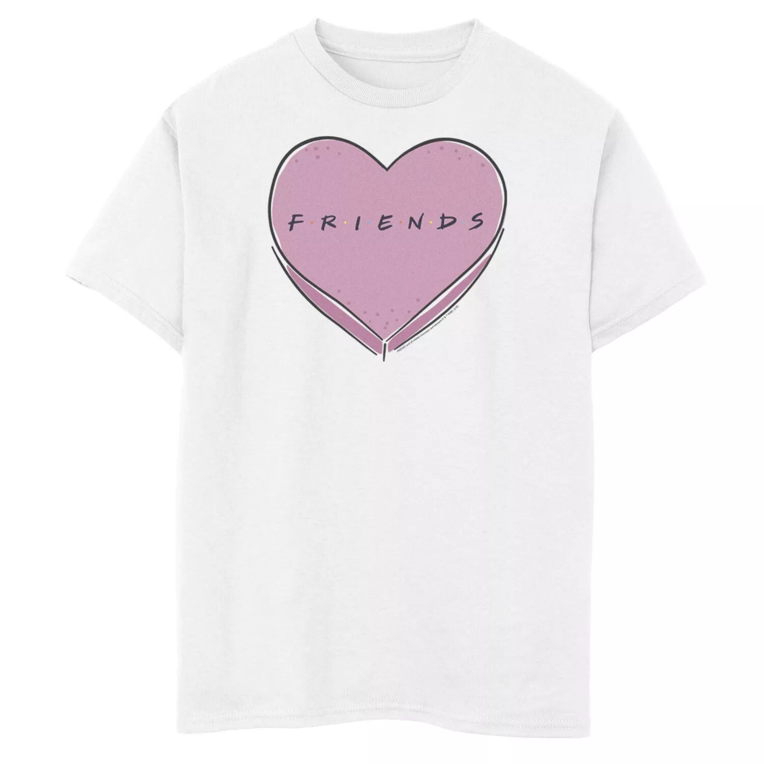 Футболка с логотипом в виде конфет и сердечек для мальчиков 8–20 лет «Друзья» с графическим рисунком и логотипом «День святого Валентина» Licensed Character
Футболка с логотипом в виде конфет и сердечек для мальчиков 8–20 лет «Друзья» с графическим рисунком и логотипом «День святого Валентина» Licensed Character