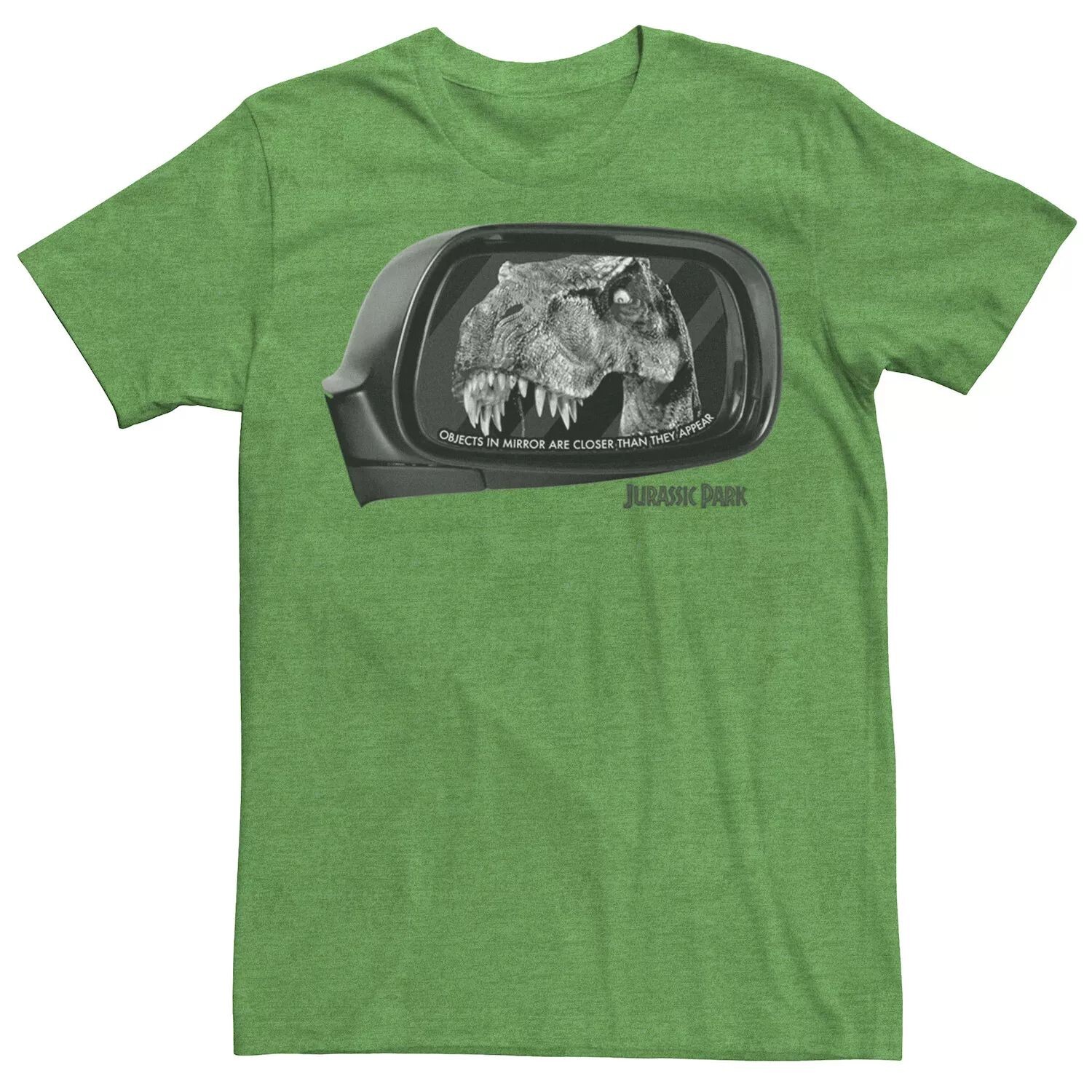 Мужская футболка Jurassic Park T-Rex In Car Side Mirror Licensed Character
Мужская футболка Jurassic Park T-Rex In Car Side Mirror Licensed Character