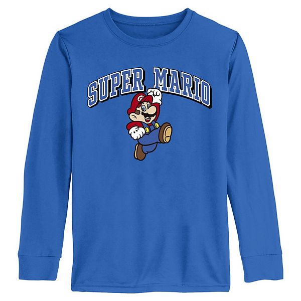 Детская футболка с длинным рукавом Nintendo Super Mario Licensed Character
Детская футболка с длинным рукавом Nintendo Super Mario Licensed Character