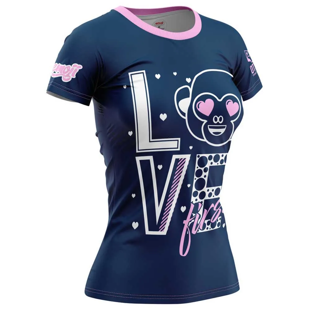 Футболка с коротким рукавом Otso Emoji Love First, синий
Футболка с коротким рукавом Otso Emoji Love First, синий