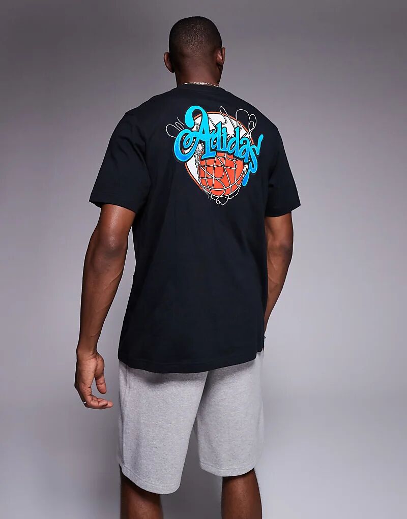 Баскетбольная футболка adidas с принтом на спине, цвет: черный Adidas Performance
Баскетбольная футболка adidas с принтом на спине, цвет: черный Adidas Performance