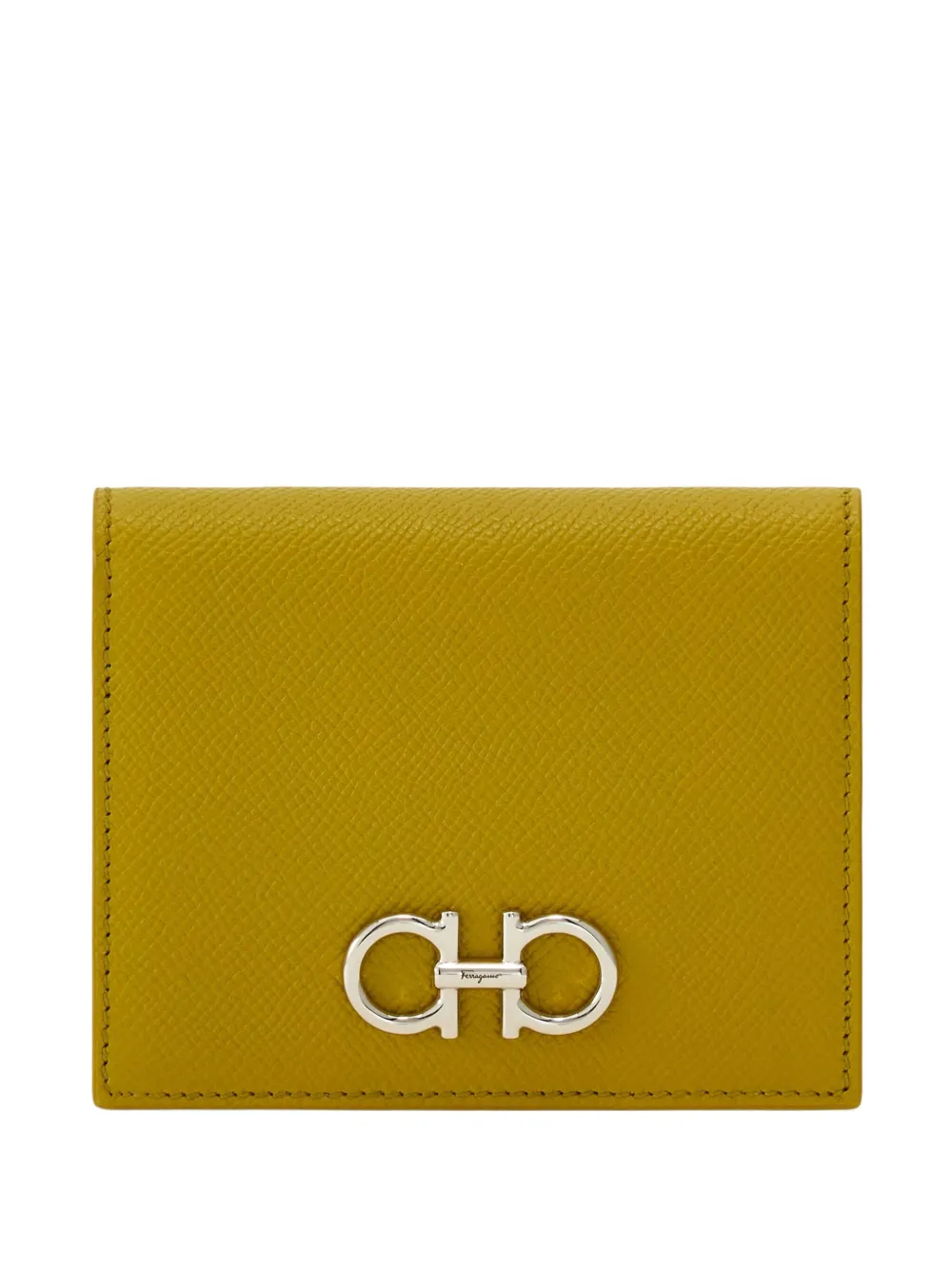 Компактный кошелек Gancini из телячьей кожи Ferragamo, зеленый
Компактный кошелек Gancini из телячьей кожи Ferragamo, зеленый
