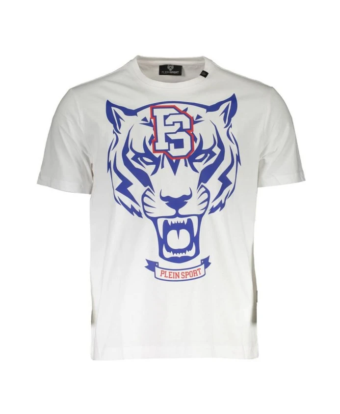 Футболка с изображением головы тигра Plein Sport, белый
Футболка с изображением головы тигра Plein Sport, белый