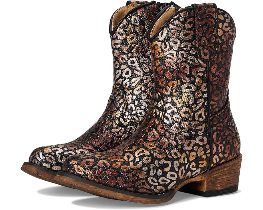 Ботинки Roper Kids Riley Leopard, черный
Ботинки Roper Kids Riley Leopard, черный