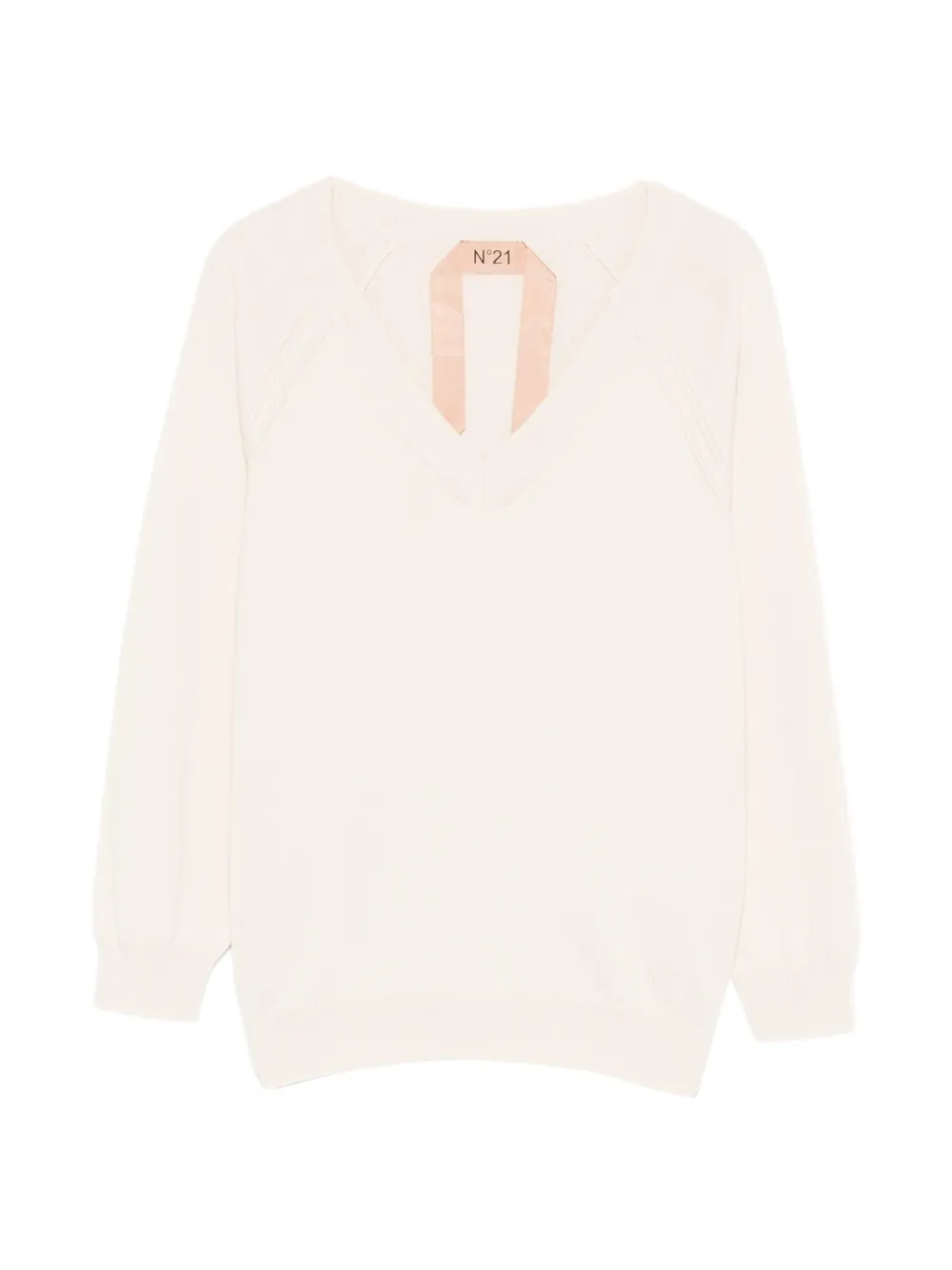 Топ с v-образным вырезом Nº21, нейтральный
Топ с v-образным вырезом Nº21, нейтральный