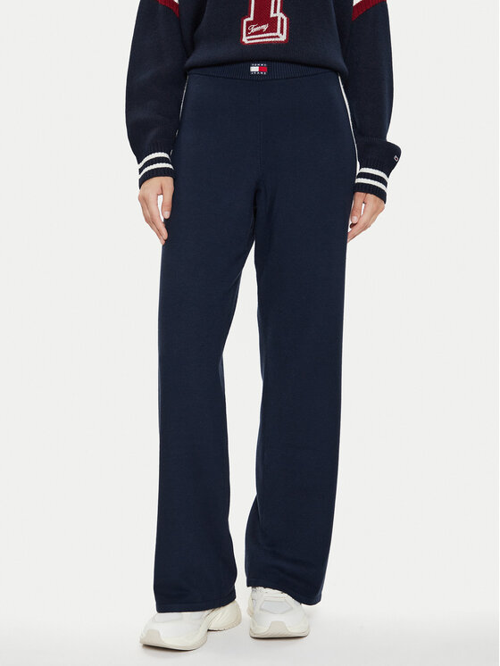 Брюки wide leg Badge DW0DW18532 Tommy Jeans, синий
Брюки wide leg Badge DW0DW18532 Tommy Jeans, синий