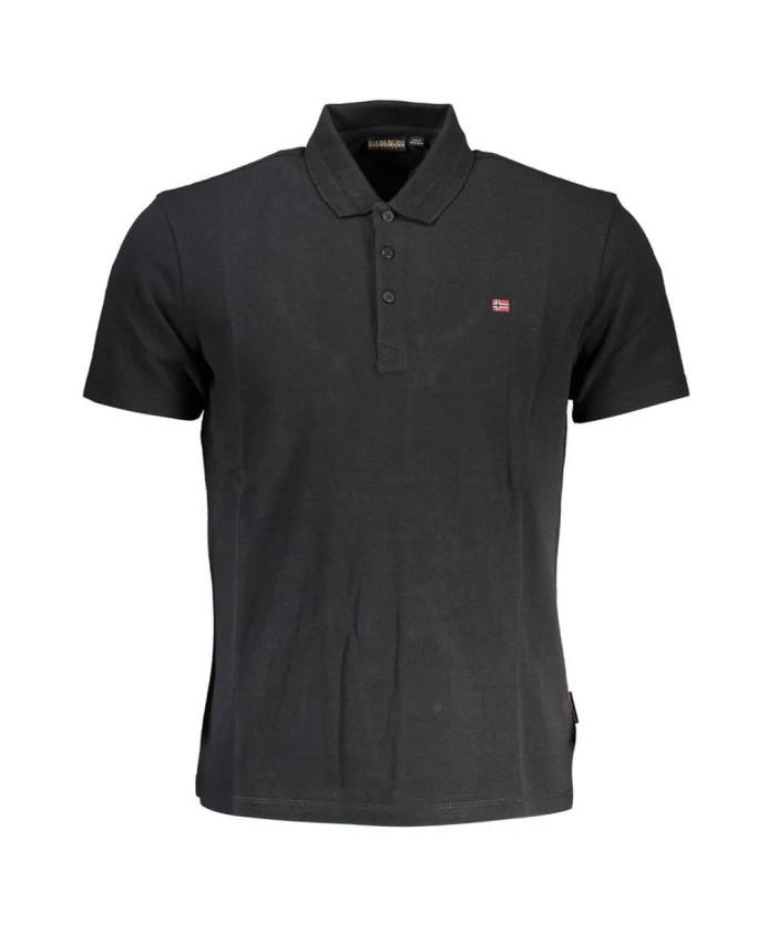 Классическая рубашка поло Napapijri, черный
Классическая рубашка поло Napapijri, черный