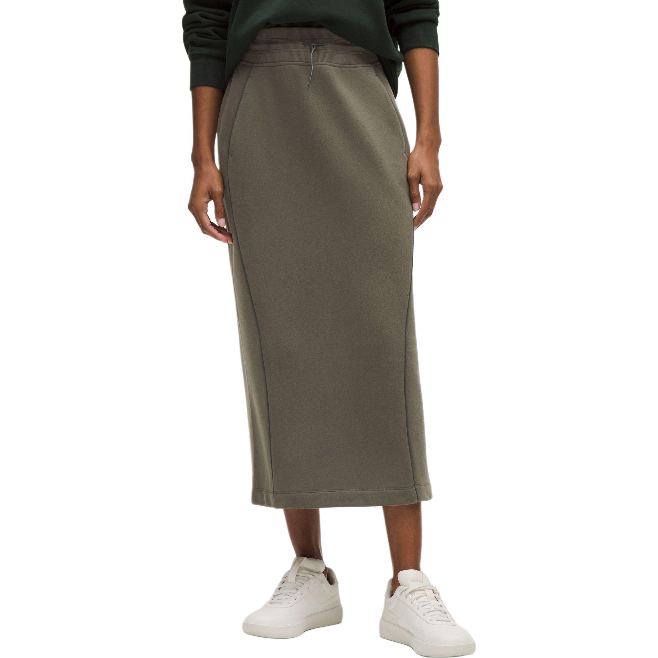 Флисовая ватерпольная повседневная длинная юбка women's Lululemon, зеленый
Флисовая ватерпольная повседневная длинная юбка women's Lululemon, зеленый