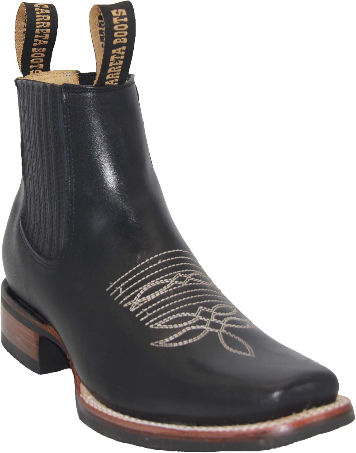 Мужские короткие ковбойские ботинки Western Rodeo от Western Shops Generic, черный
Мужские короткие ковбойские ботинки Western Rodeo от Western Shops Generic, черный