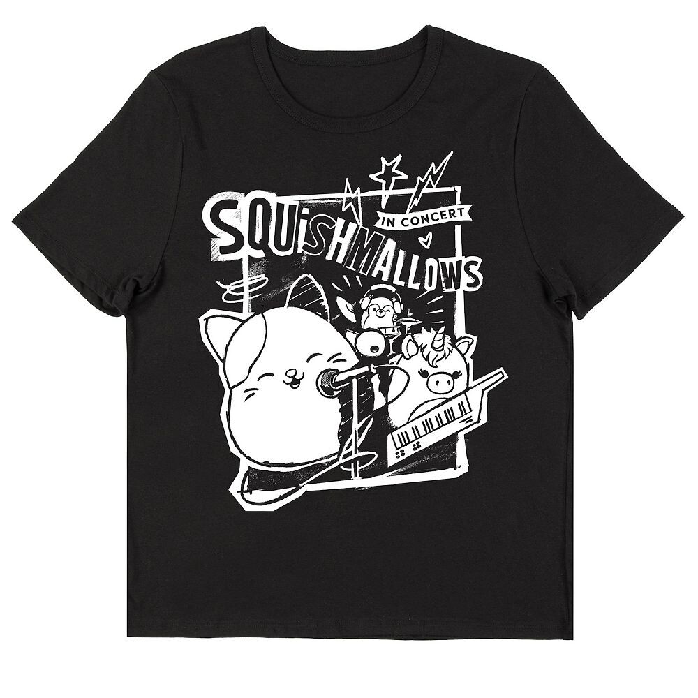 Детская футболка Squishmallows Rock Out с короткими рукавами и рисунком Licensed Character, черный
Детская футболка Squishmallows Rock Out с короткими рукавами и рисунком Licensed Character, черный