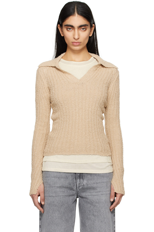 Поло с открытой планкой Mfpen, цвет oatmeal snug
Поло с открытой планкой Mfpen, цвет oatmeal snug