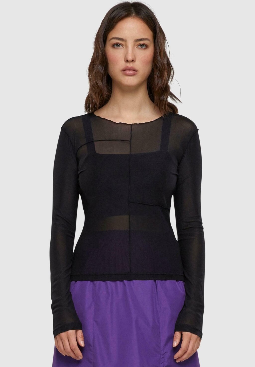 Блузка Urban Classics ОТКРЫТЫЙ ШВ, черный
Блузка Urban Classics ОТКРЫТЫЙ ШВ, черный