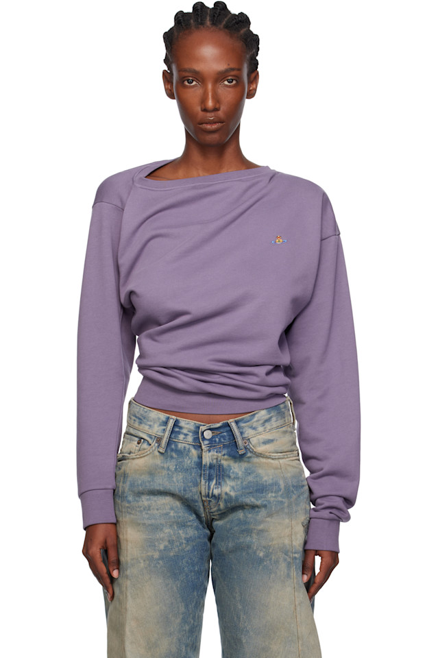 Vivienne Westwood Фиолетовая толстовка "хебо"
Vivienne Westwood Фиолетовая толстовка "хебо"