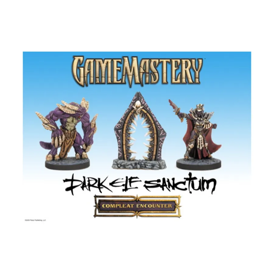 Бокс-сет Dark Elf Sanctum, GameMastery - Compleat Encounter 
Бокс-сет Dark Elf Sanctum, GameMastery - Compleat Encounter
